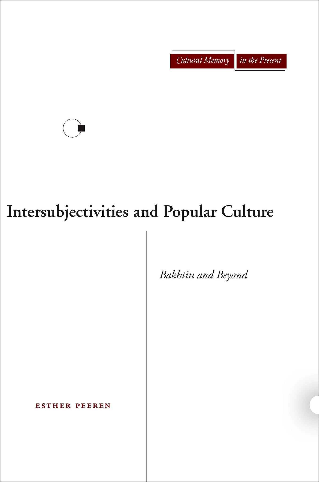 Intersubjectivities and Popular Culture